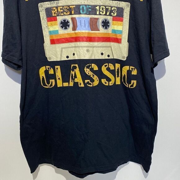 Port & Company Men's Short Sleeve Statement Casual T-Shirt Black Size 2XL - Picture 2 of 7